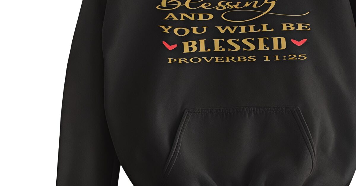 Be-a-blessing-hanger-black-hoodie-400×533 (1) (1)_upscaled