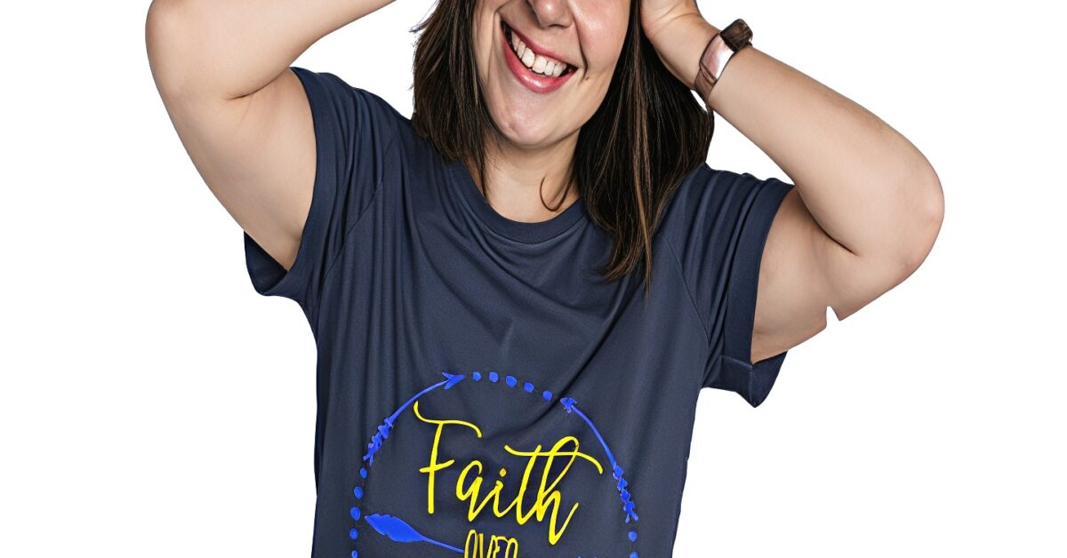 Faith-over-Fear-Model-Blue-T-Shirt_new