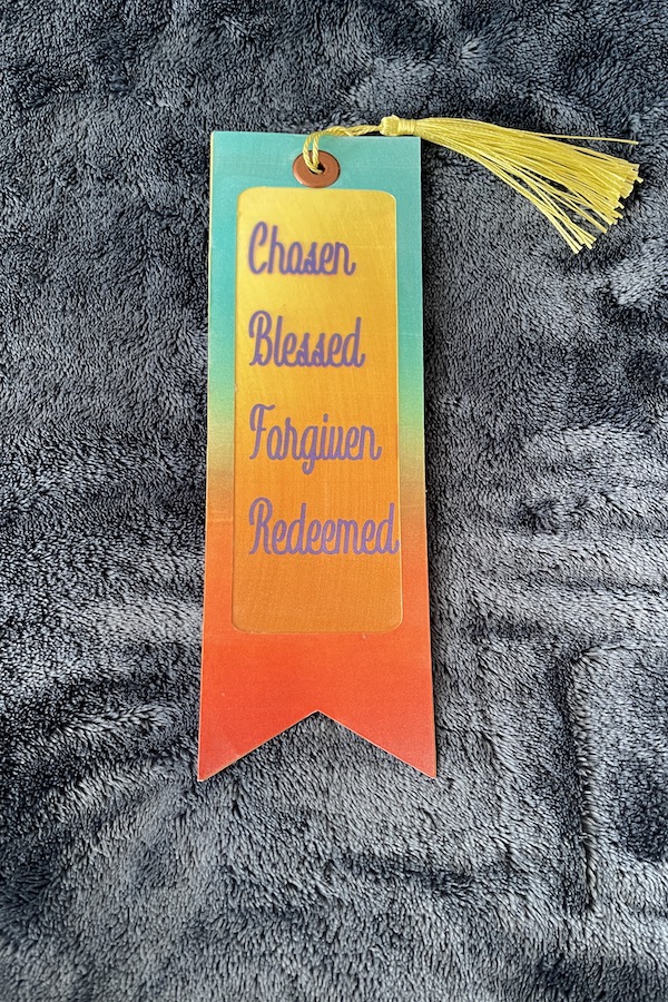 Faith paper bookmarks