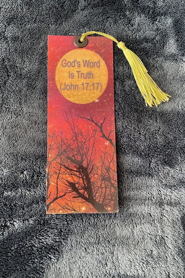 Faith paper bookmarks
