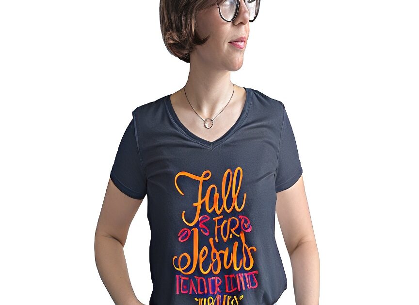 Fall-for-Jesus-Model-Blue-T-shirt_upscaled