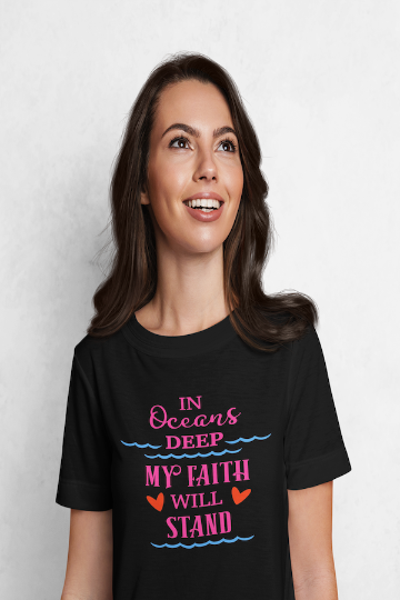 Oceans Deep My Faith Will Stand T-Shirt