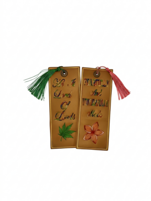 Leatherette Bookmarks