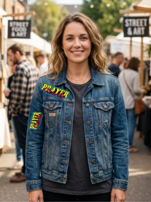 Prayer Works Embroidered Patch