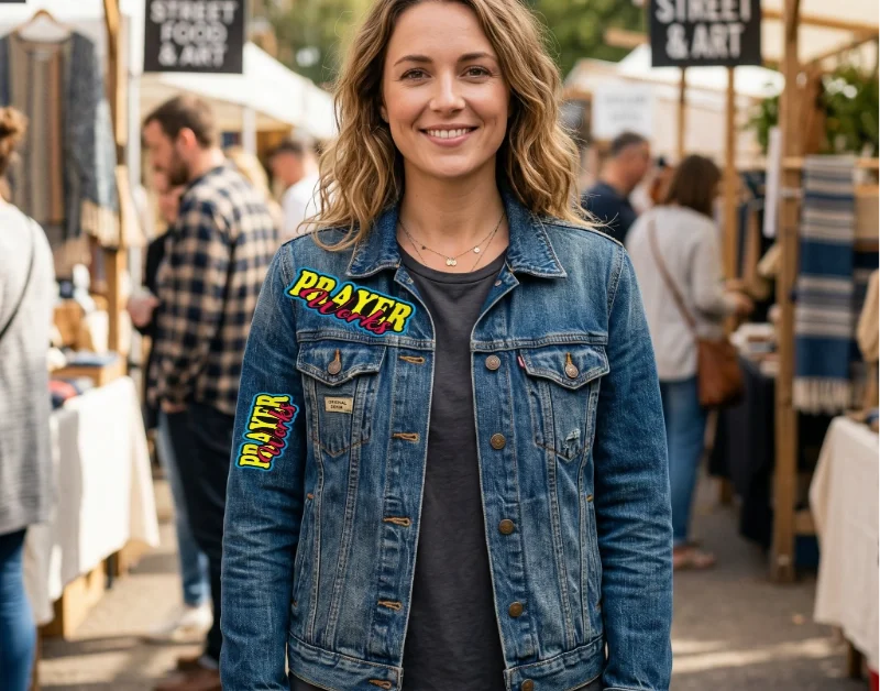 Prayer Works Embroidered Patch