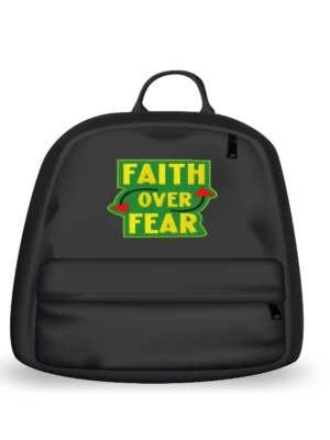 Faith over fear embroidered patch