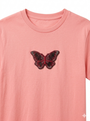 Butterfly Embroidery Patch